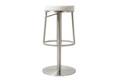 Vibe Stool W/Grey Fabric Seat - c/o